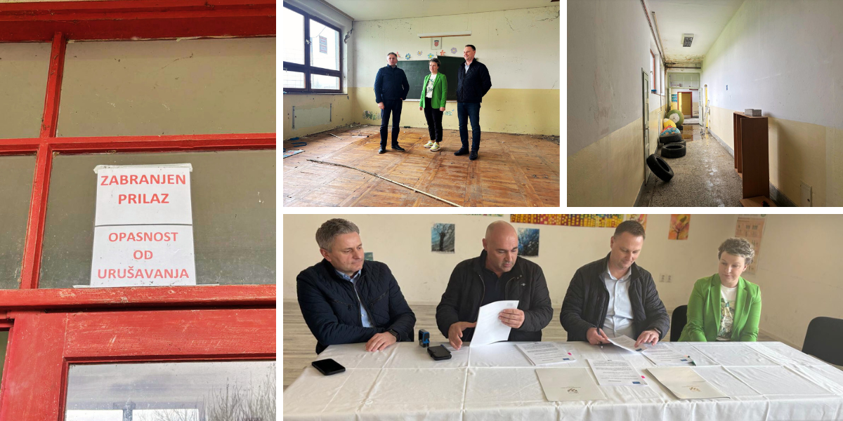 [FOTO] U ovu malu školu ulaže se 800 tisuća eura: Oronula zgrada postaje pravi bombon!