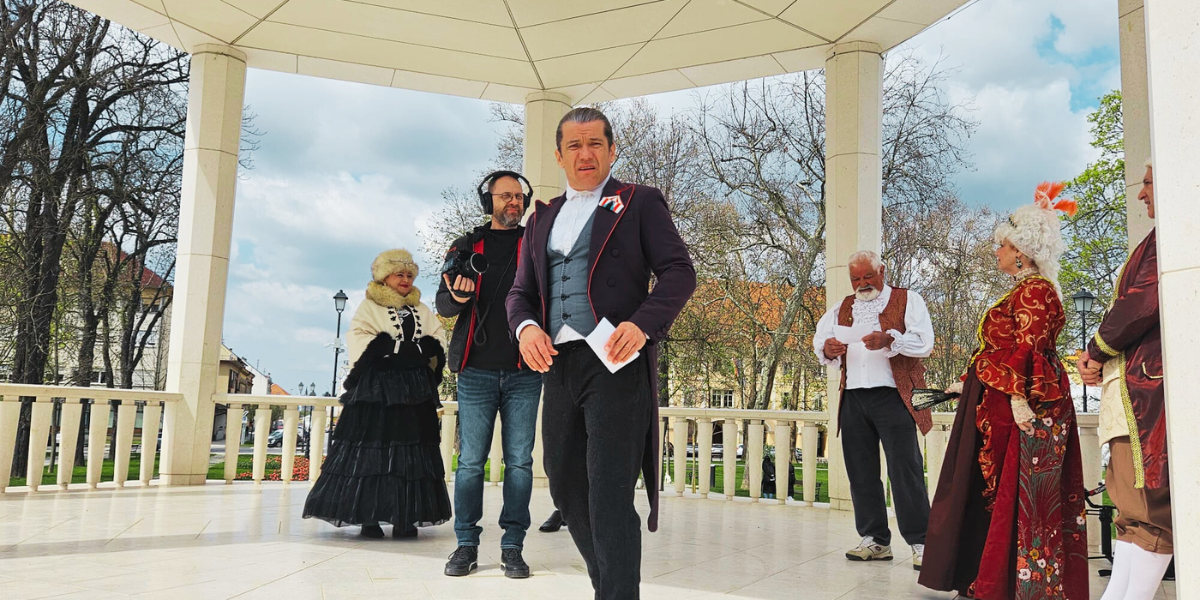 [FOTO] 'Kaiser, Kaiser' odzvanjalo je središtem grada, stigao je i poznati komičar, doznali smo što se snima