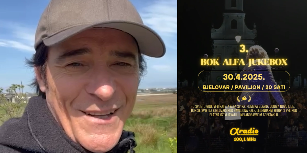 Goran Višnjić večeras stiže na BOK Alfa Jukebox