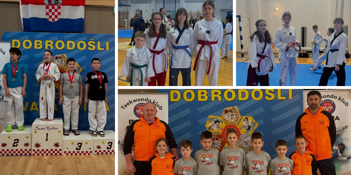 [FOTO] Taekwondo klub Fox pokorio čak dva natjecanja
