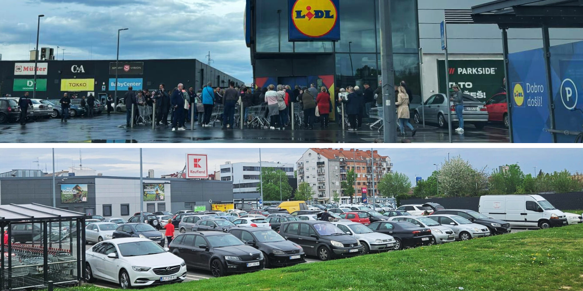 Naoružajte se strpljenjem: Trgovački centri pod opsadom, gužve na cestama, krcati parkinzi...