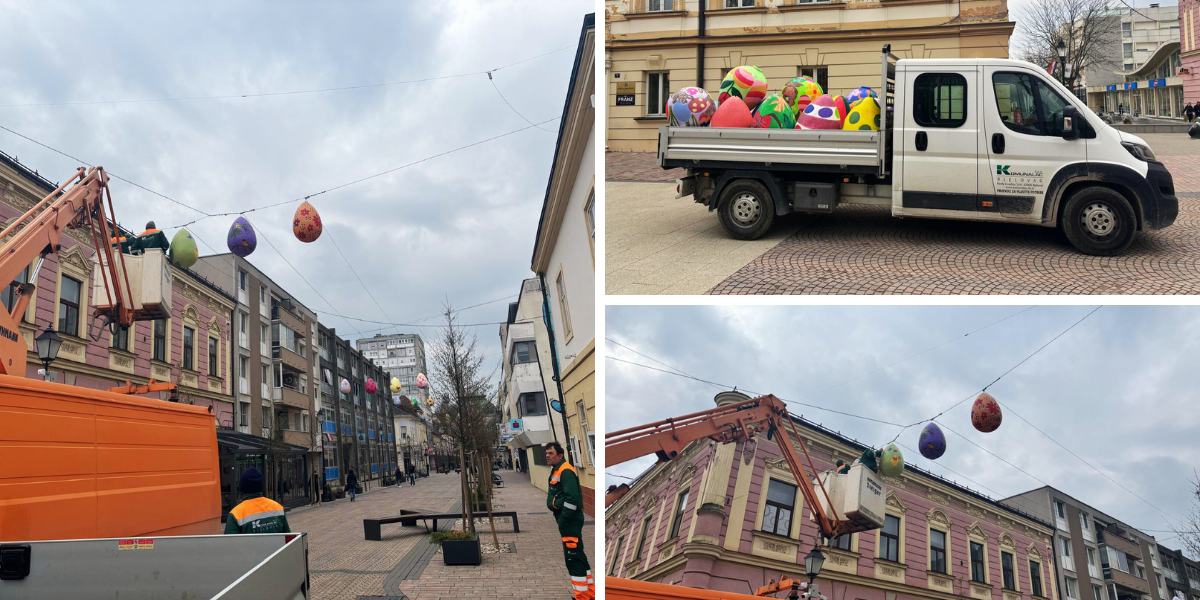 [FOTO] U tijeku je veliko ukrašavanje grada, pogledajte kako trenutno izgleda centar