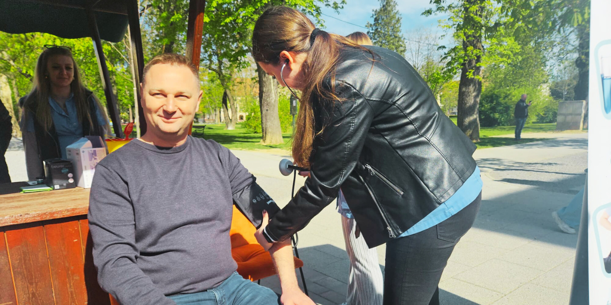Župan provjerio šećer i tlak, evo kakvu mu je zdravstvena slika