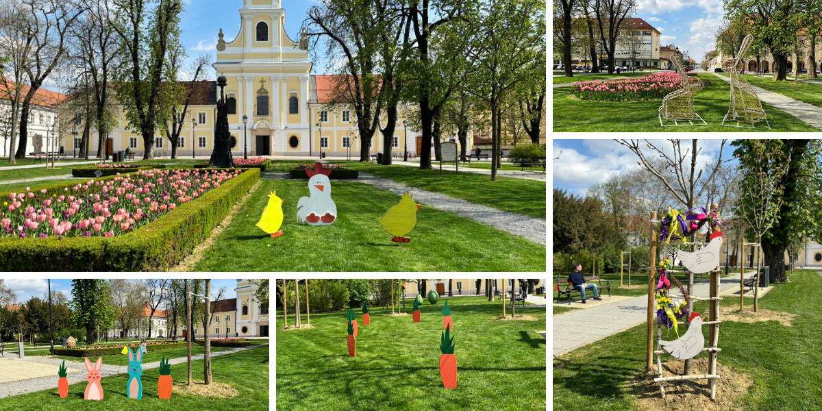 Uskrsna bajka u srcu grada: Pogledajte kako izgleda središnji park