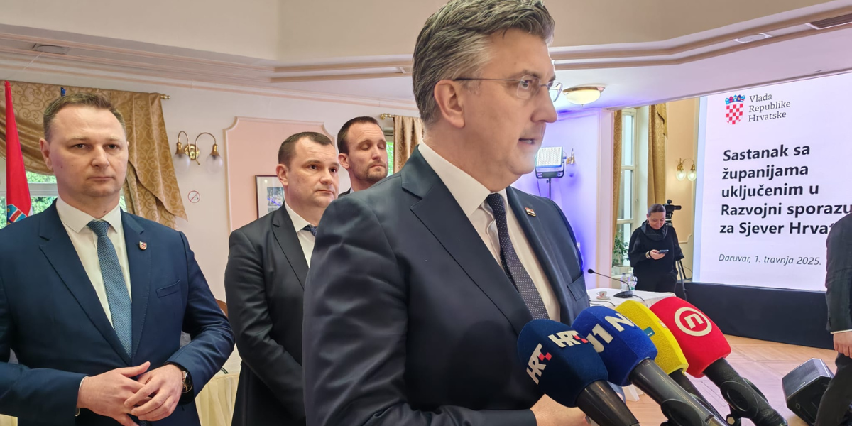 Plenković: Za sjever Hrvatske 36 projekata i dvije milijarde eura