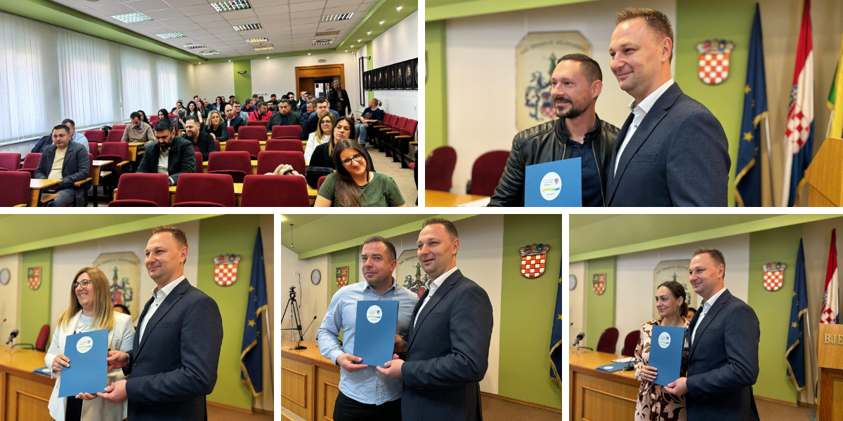 [FOTO] Županija podupire obrtnike i poduzetnike, pogledajte tko je sve dobio novac