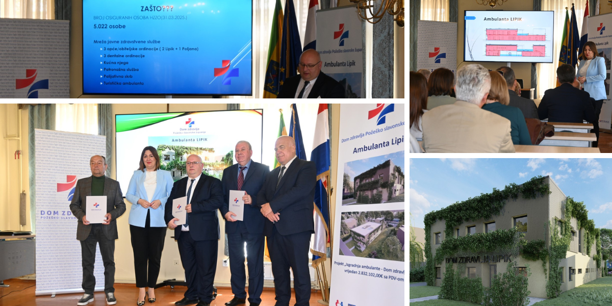 [FOTO] Potpisani ugovori za izgradnju Doma zdravlja vrijednog 2,8 milijuna eura, evo gdje će se smjestiti