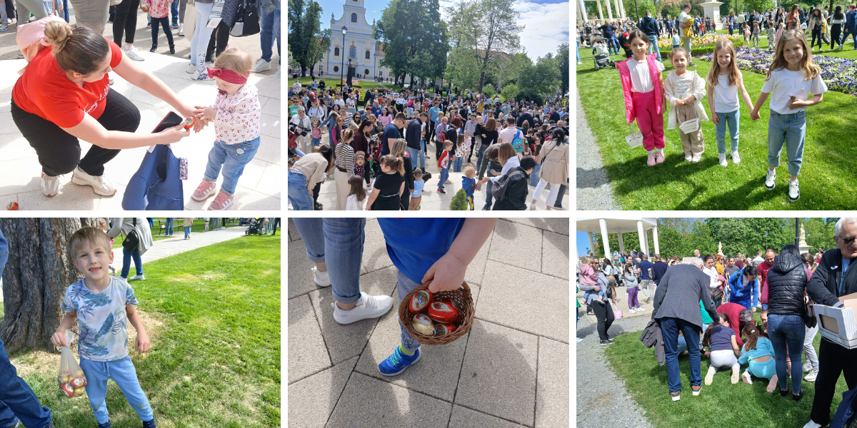 [FOTO] Pun park mališana tragao za čokoladnim pisanicama, nijedna im nije promakla