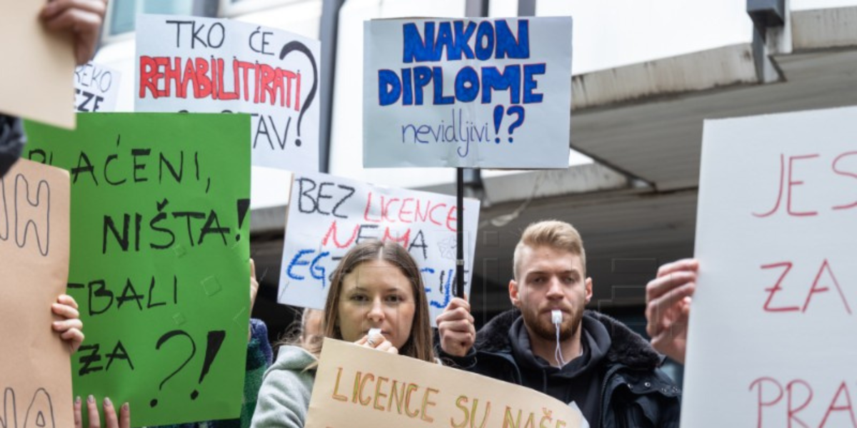 Fizioterapeuti najavljuju prosvjed, njihovi zahtjevi su vrlo jasni