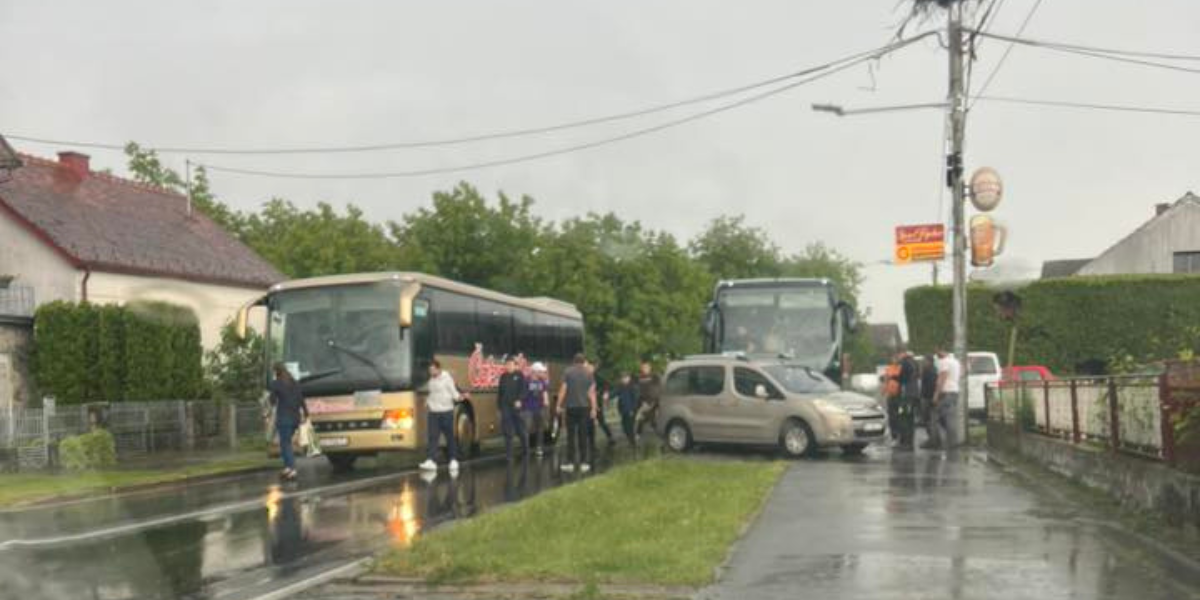 UPRAVO: loši vremenski uvjeti odmažu u prometu, evo gdje su se sudarili autobus i automobil