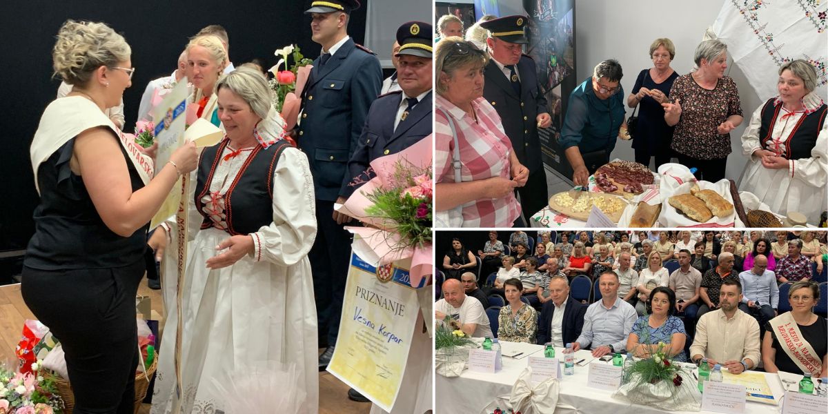[FOTO] Izabrana najuzornija seoska žena, selo je njezin život, a ona je vrijedna domaćica, majka i poljoprivrednica