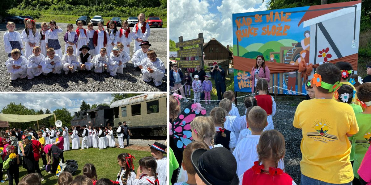 [FOTO] Lovrakovi dani kulture pretvaraju Veliki Grđevac u dječje kraljevstvo, danas počeo Sajam kreativnosti