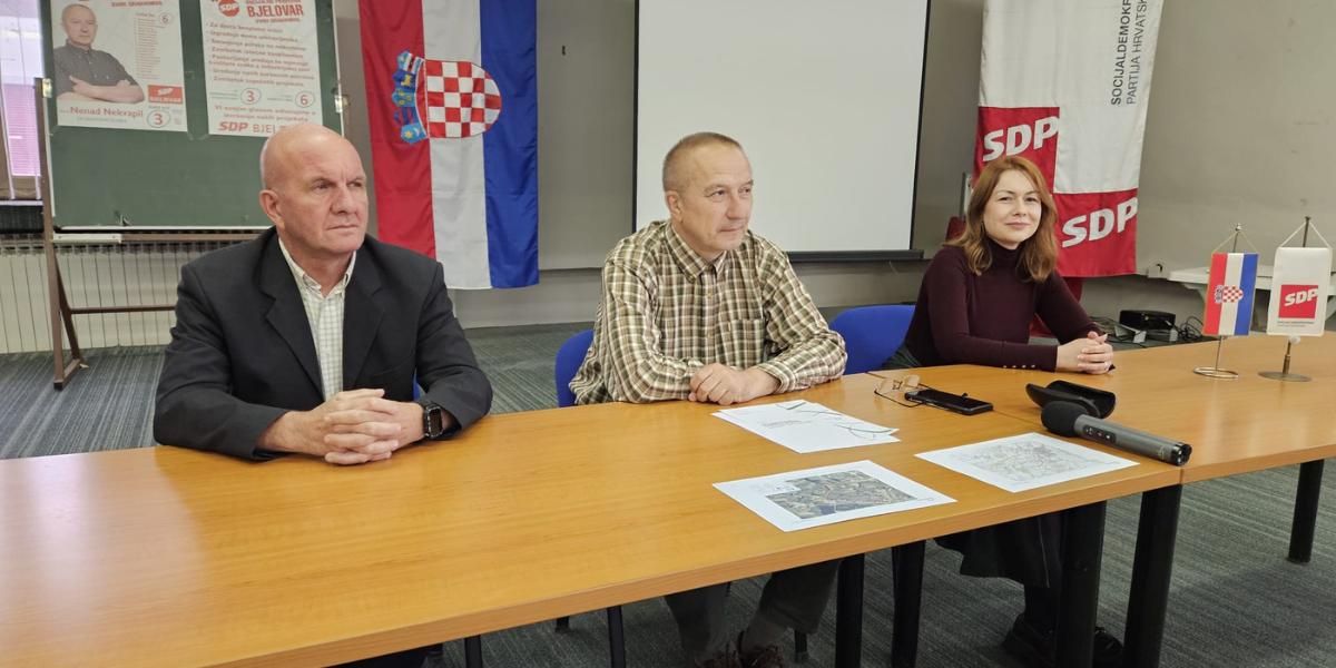 Bjelovarski SDP poručuje: za istočnu obilaznicu mora se pronaći novac u idućem gradskom proračunu!
