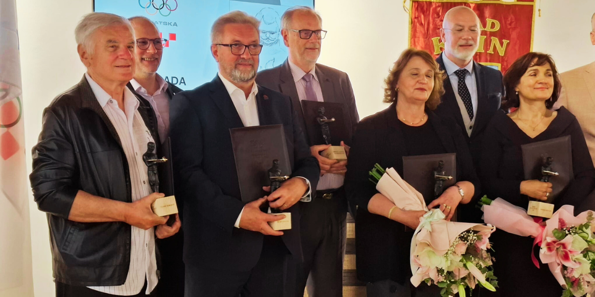 Bjelovarčaninu uručena prestižna nagrada s likom prvog hrvatskog osvajača olimpijske medalje