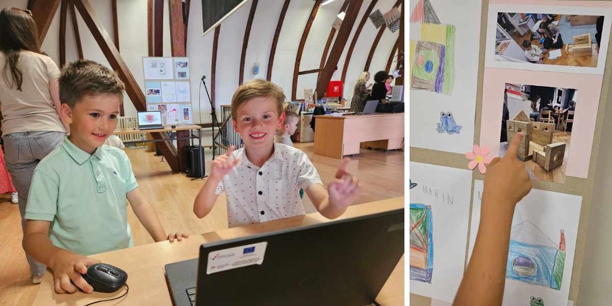 Gimnazijalci i vrtićanci, veliki i mali, kroz zajednički su se projekt zaljubili u - STEM!