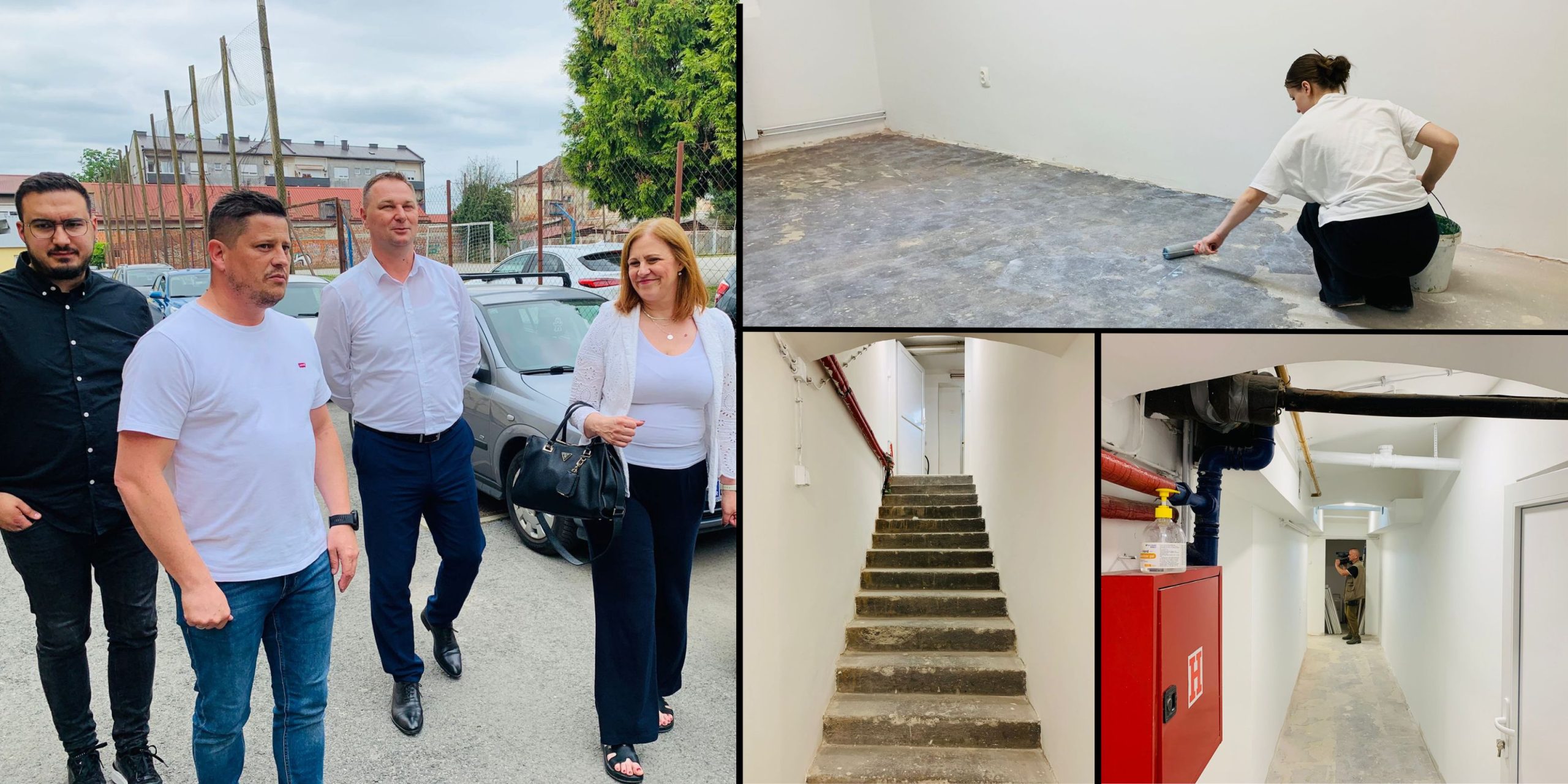Sve se puši od radova: Obišli smo gradilište u centru grada, zdravlje je na prvom mjestu