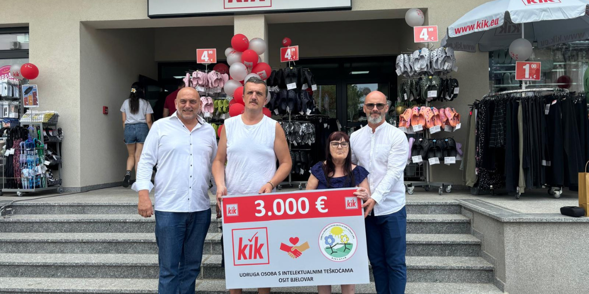 Otvorenje KiK-a popraćeno hvalevrijednom gestom: 'Smatramo da nije lijepo samo uzimati, a ništa ne dati'