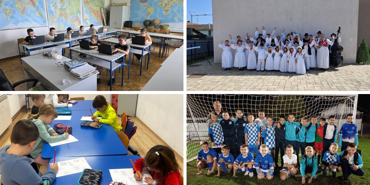 Mališani su besplatno programirali, učili engleski, igrali nogomet i plesali u folkloru