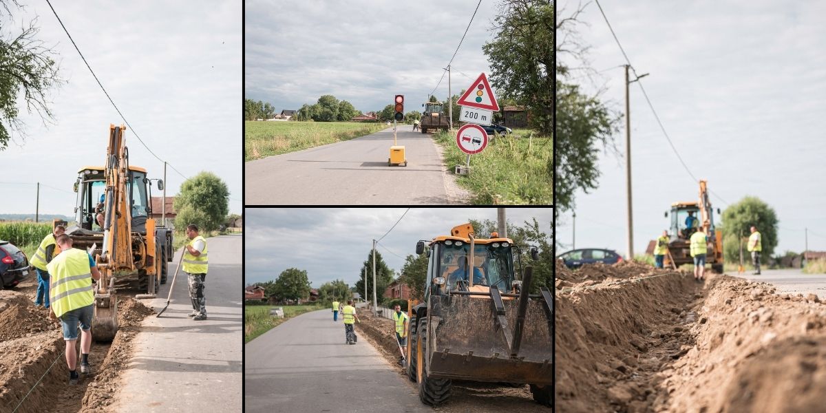 U tijeku peta faza izgradnje nogostupa, posebno je važan za najmlađe