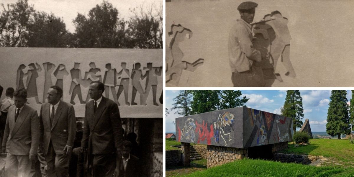 [FOTO] Povratak u 1956. - Znate li koju priču ponosno nose mozaici na živopisnom moslavačkom spomeniku?