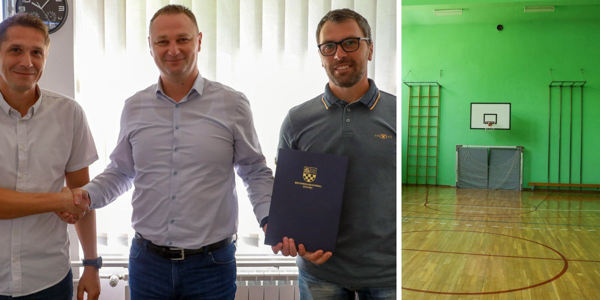 [FOTO] Počinje obnova još jednog važnog sportskog objekta za učenike