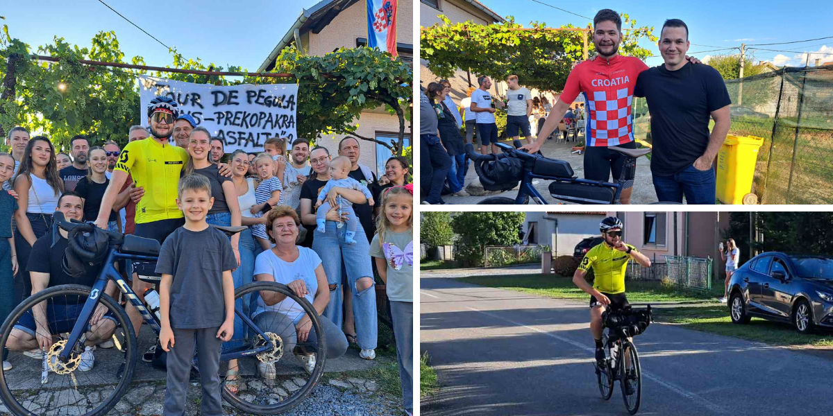 OD ŠVICARSKE DO PREKOPAKRE BICIKLOM Petar Matijašević prešao više od 1000 kilometara u šest dana