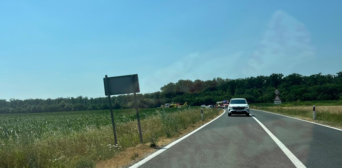 PROMETNA KOD FARKAŠEVCA: Helikopter sletio blizu ulaza na brzu cestu, promet blokiran