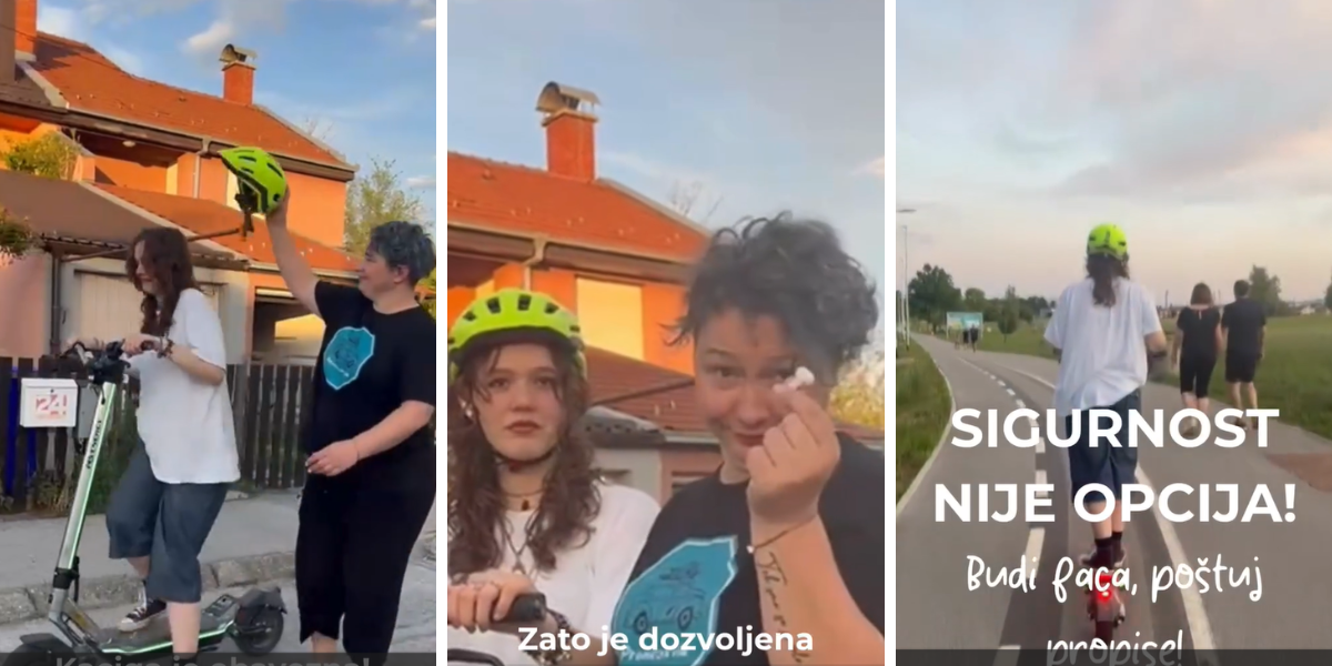 Ovo je video koji morate pogledati: Prometna vila u 58 sekundi objasnila sve što trebate znati o vožnji na električnim romobilima