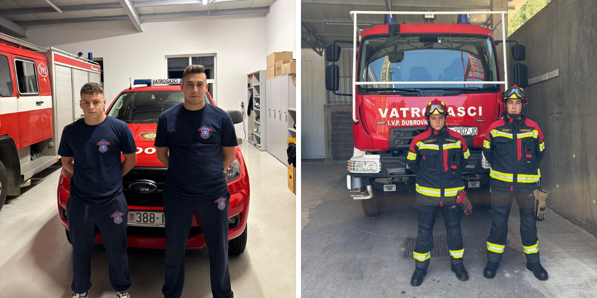 Naši heroji na zadatku: U Dalmaciji pomažu u borbi s vatrenom stihijom