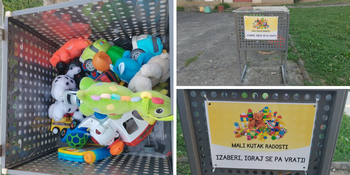Kutija iz snova: Pronašli smo igralište na kojem djeca igračke mogu i posuditi!