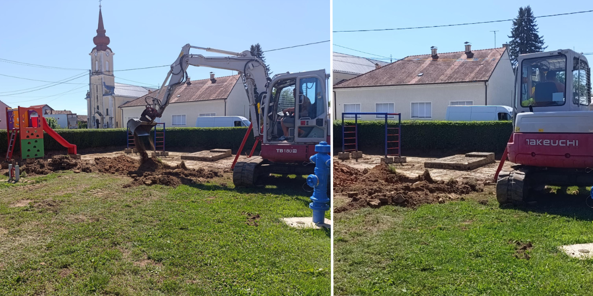 Općinski mališani uskoro će uživati u novom igralištu, doznajemo koliko su vrijedni radovi