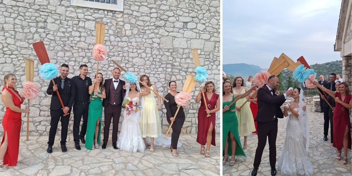 Lađarica i lađar zaveslali u bračnu luku: Ljubavna priča ovog mladog para posebna je u svakom pogledu