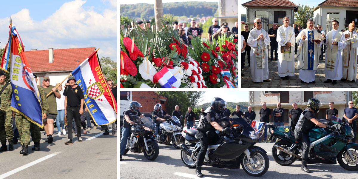 [FOTO] Održan tihi mimohod istine kroz selo koje nosi najtežu uspomenu Domovinskog rata