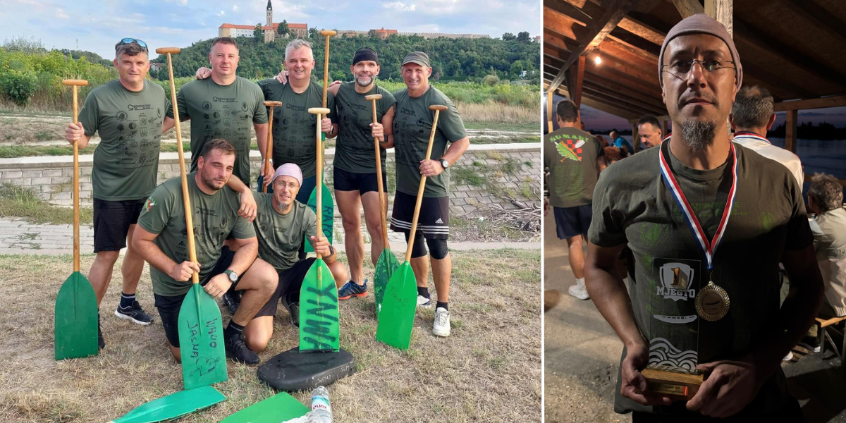 Naši veslači neobičnim plovilom stigli do velike pobjede na Dunavu