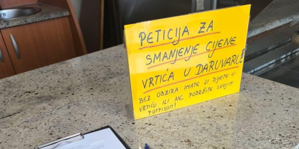 Građani se digli na noge: Pokrenuta peticija protiv poskupljenja vrtića