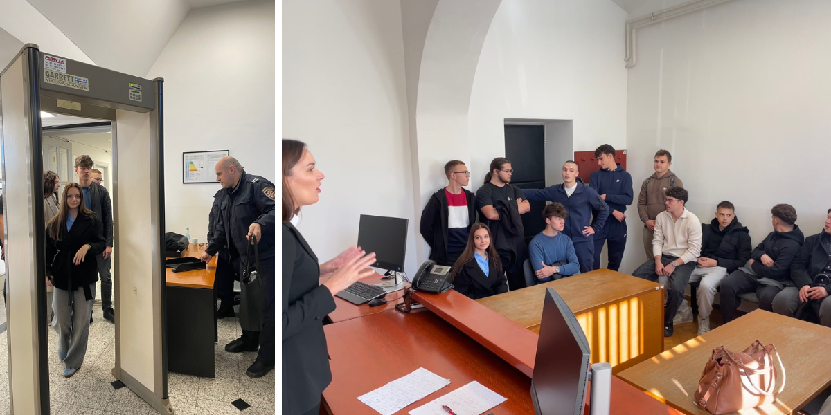 Zašto sudski procesi traju dugo? Ovi učenici saznali su dosta jednostavno