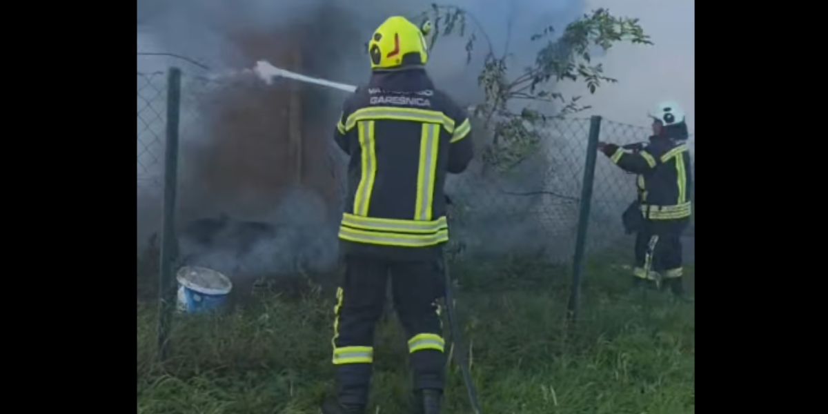Vatrena stihija gotovo progutala kuću: Donosimo video