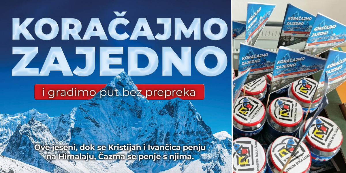 Koračajmo zajedno bez prepreka: Čazmanska obitelj osvaja Himalaju za plemenit cilj