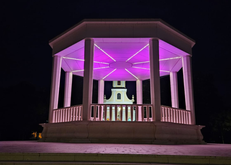 Bjelovarski paviljon trenutno svijetli ružičasto, doznajemo razlog