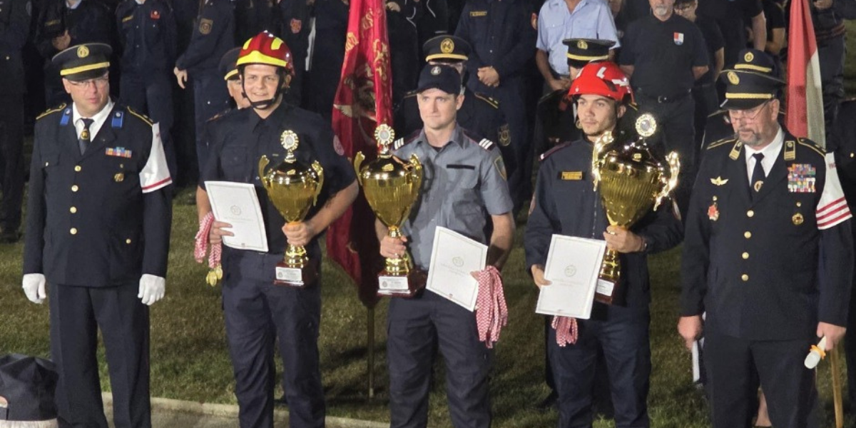 Naši vatrogasci se popeli na tron i sada ih čeka natjecanje na svjetskoj razini