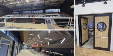 [FOTO] Uređenje gradske sportske dvorane pri samom kraju, u tijeku je potpuna transformacija