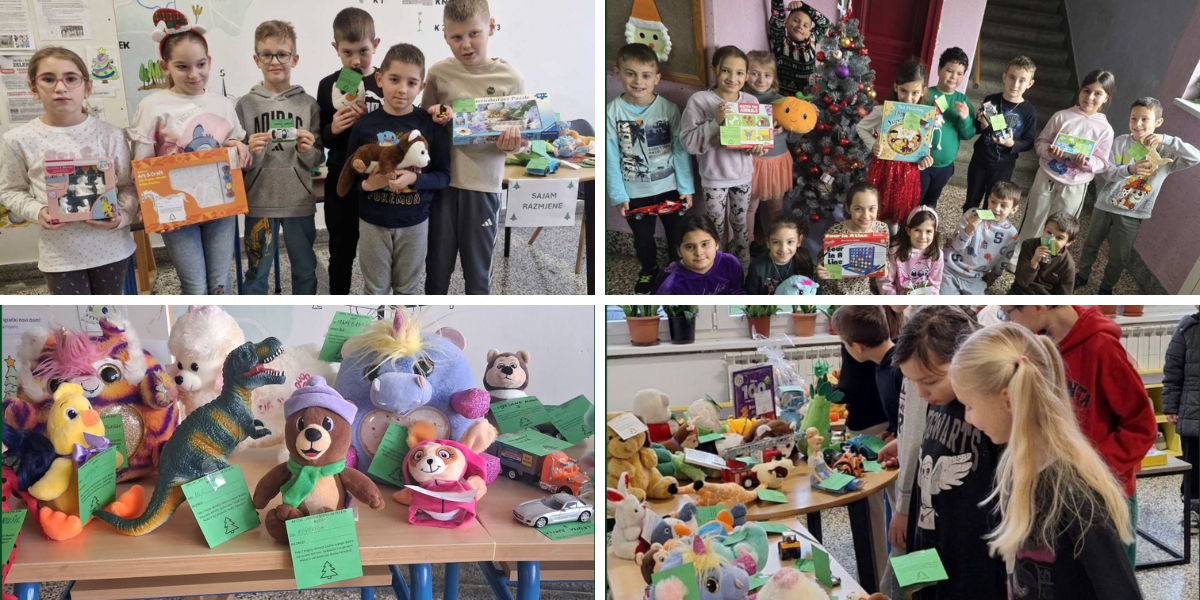 Razmjenjujući igračke, drugima "zarađuju" organski vrt, evo kako!