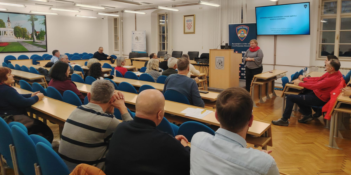 Sigurnost na prvom mjestu: Grad educirao povjerenike i građane o civilnoj zaštiti