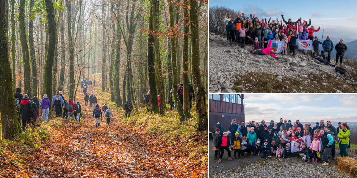 Priroda je njihova učionica: 187 bjelovarskih mališana osvojilo planinarske vrhove diljem Lijepe Naše
