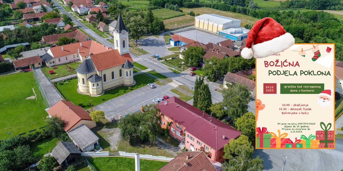 Osim što nosi poklone, Djed Mraz mališane će razveseliti i prijevoznim sredstvom kojim stiže
