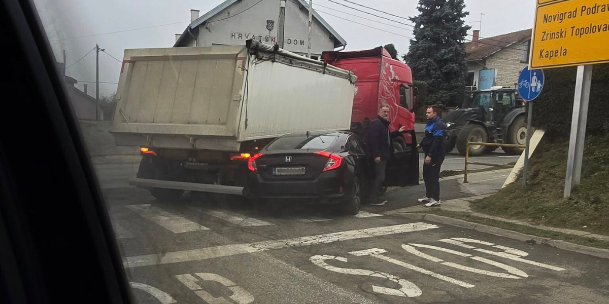 Još jedna prometna nesreća na istom mjestu: Opasno raskrižje na ulazu u grad ponovno crna točka