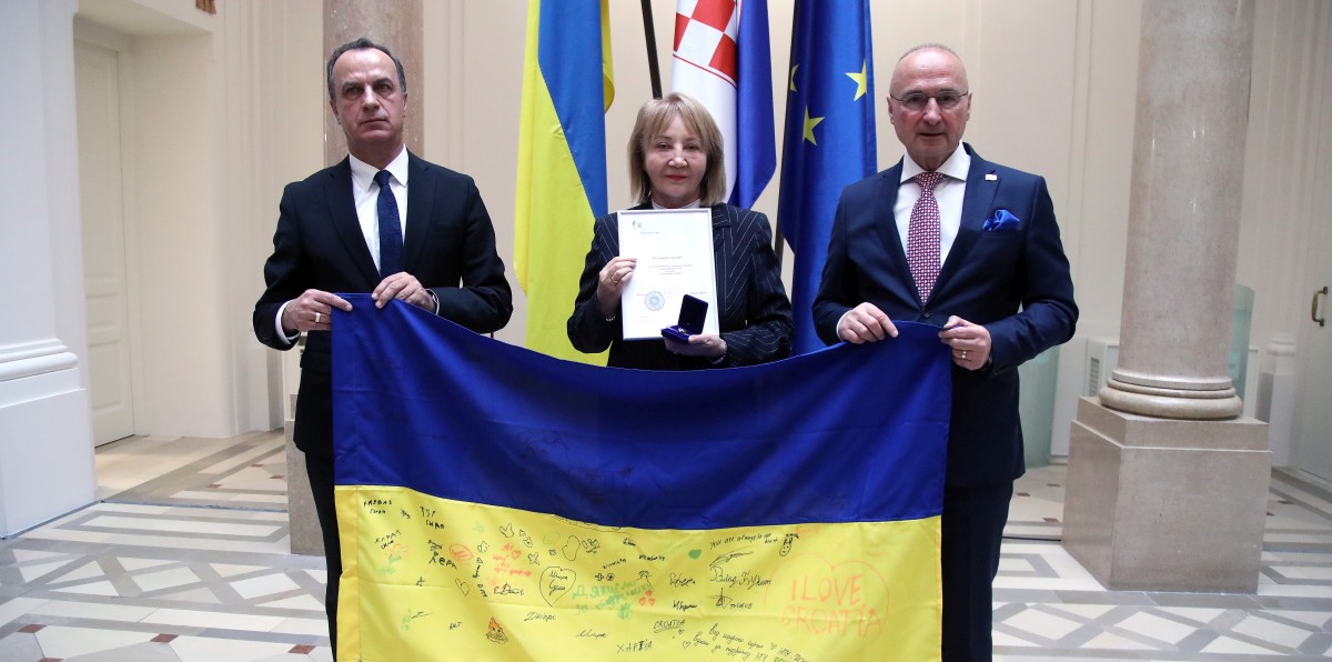 Naša sugrađanka zaslužila prestižno priznanje Ukrajine: Kad se mjeri srcem, Hrvatska je velika zemlja