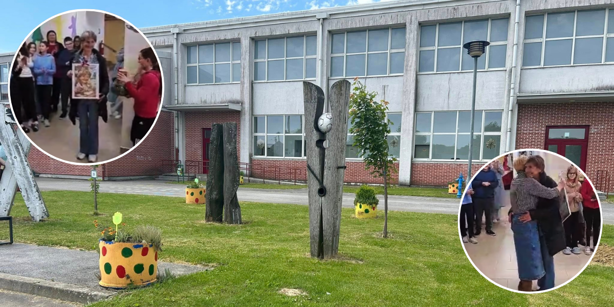 Dirljiv video, pogledajte kako je kolektiv ispratio omiljenu defektologinju u zasluženu mirovinu