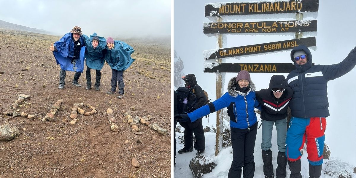 Unatoč nemogućim vremenskim uvjetima, naša hrabra ekipa osvojila 'krov' Afrike