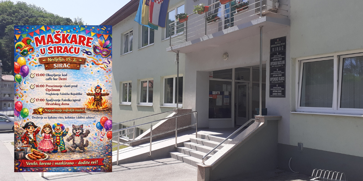Sirač dobiva novu upravu, Fašničku Republiku, a zabava je zajamčena